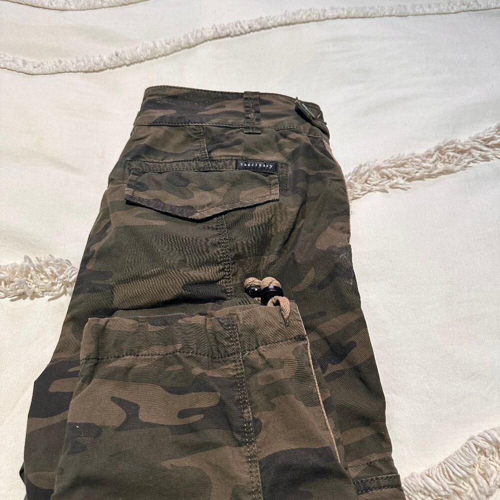 Sanctuary Camo Cargo Pants